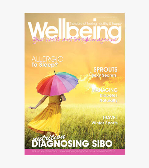 Wellbeing Magazine November 2013