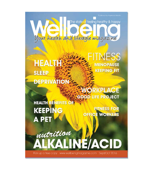 September wellbeing Magazine front cover