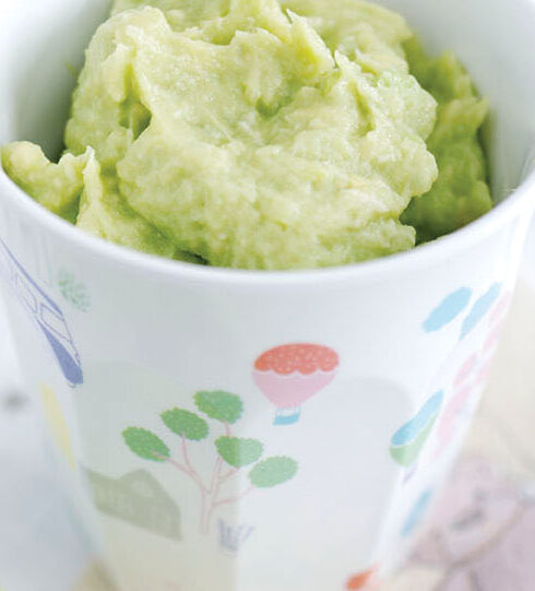 Baby weaning chicken avocado