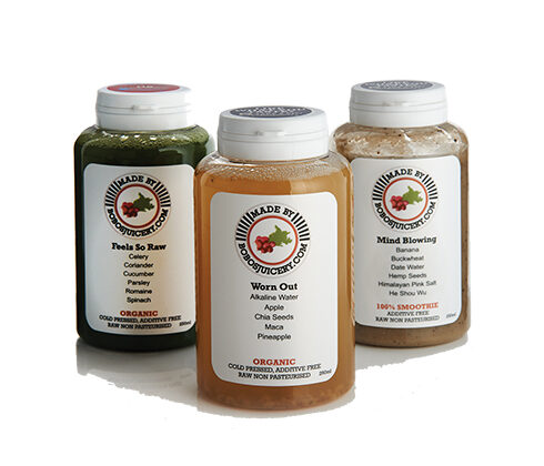 Bobos juicery bottles