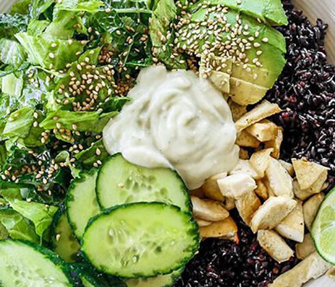 bowl of salad