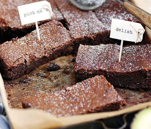 Brownie avocado