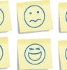 faces on stickies