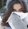 woman with cold