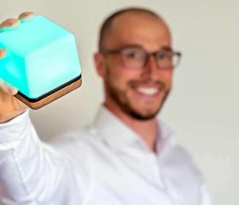 Michael Crinnion with a Luma