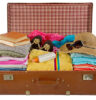 packing suitcase