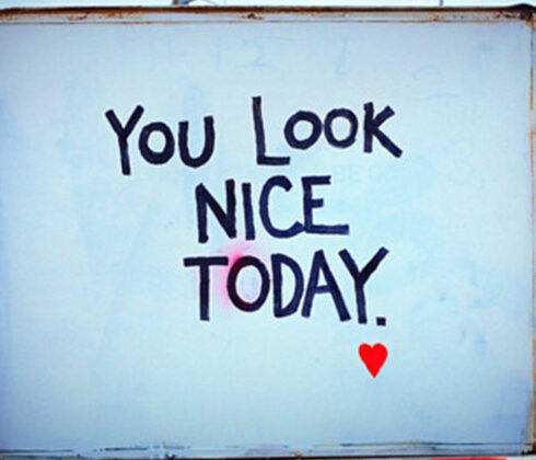 paying compliment
