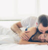 pjurmed couple in bed