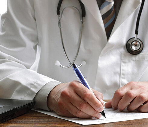 seeing doctor