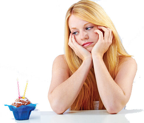 woman turning 40