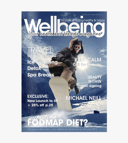Wellbeing Magazine January 2014