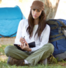 woman journalling